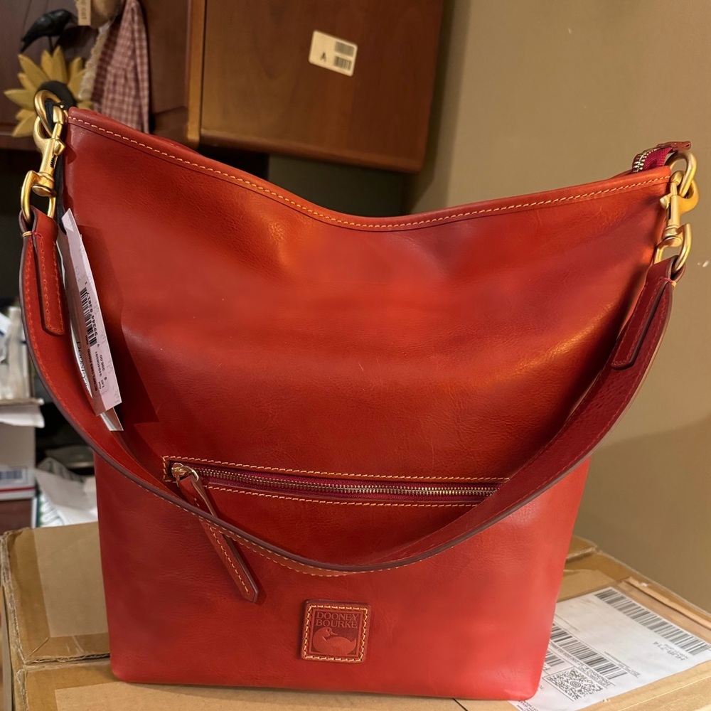 Dooney & Bourke Camden Florentine Hobo Medium Shoulder Bag